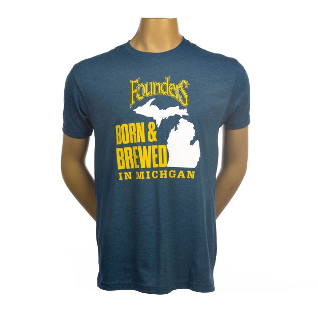 Born & Brewed in Michigan Tee THUMBNAIL