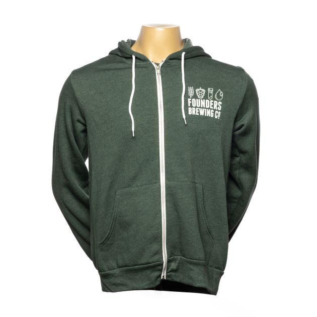 Beer Ingredients Zip Hoodie – Founders Brewing Co. Online Store