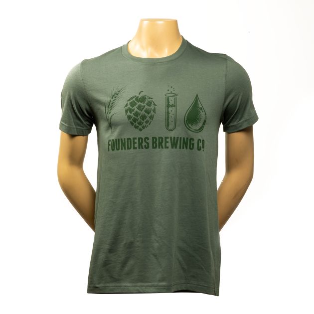 Beer Ingredients Tee - Pine THUMBNAIL