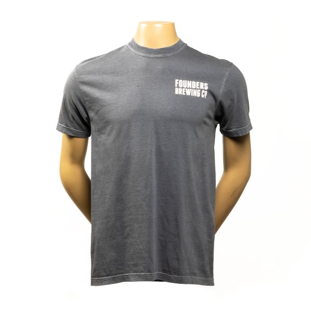 Born & Brewed in Michigan Tee - Denim Blue SWATCH