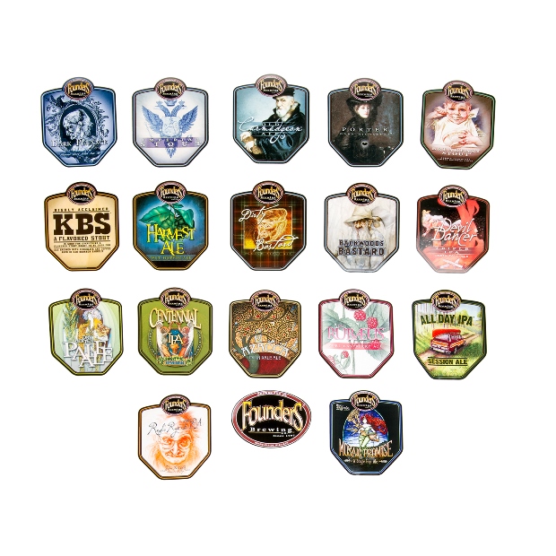 Beer Brand Sticker THUMBNAIL