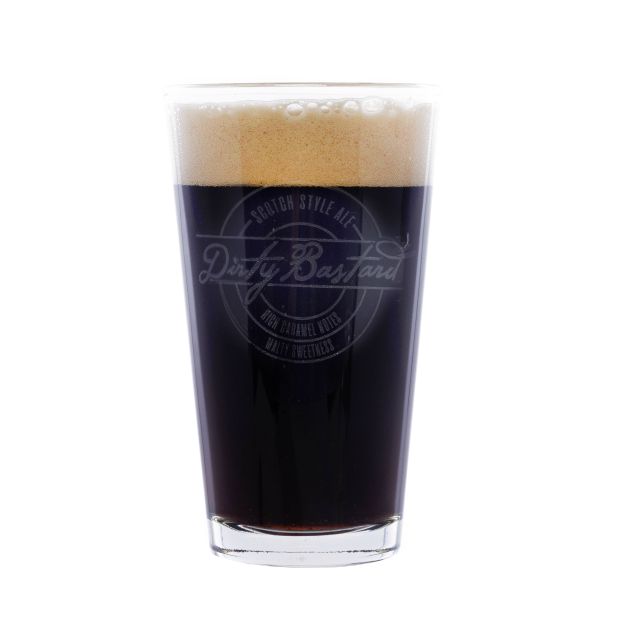 Dirty Bastard Pint Glass SWATCH