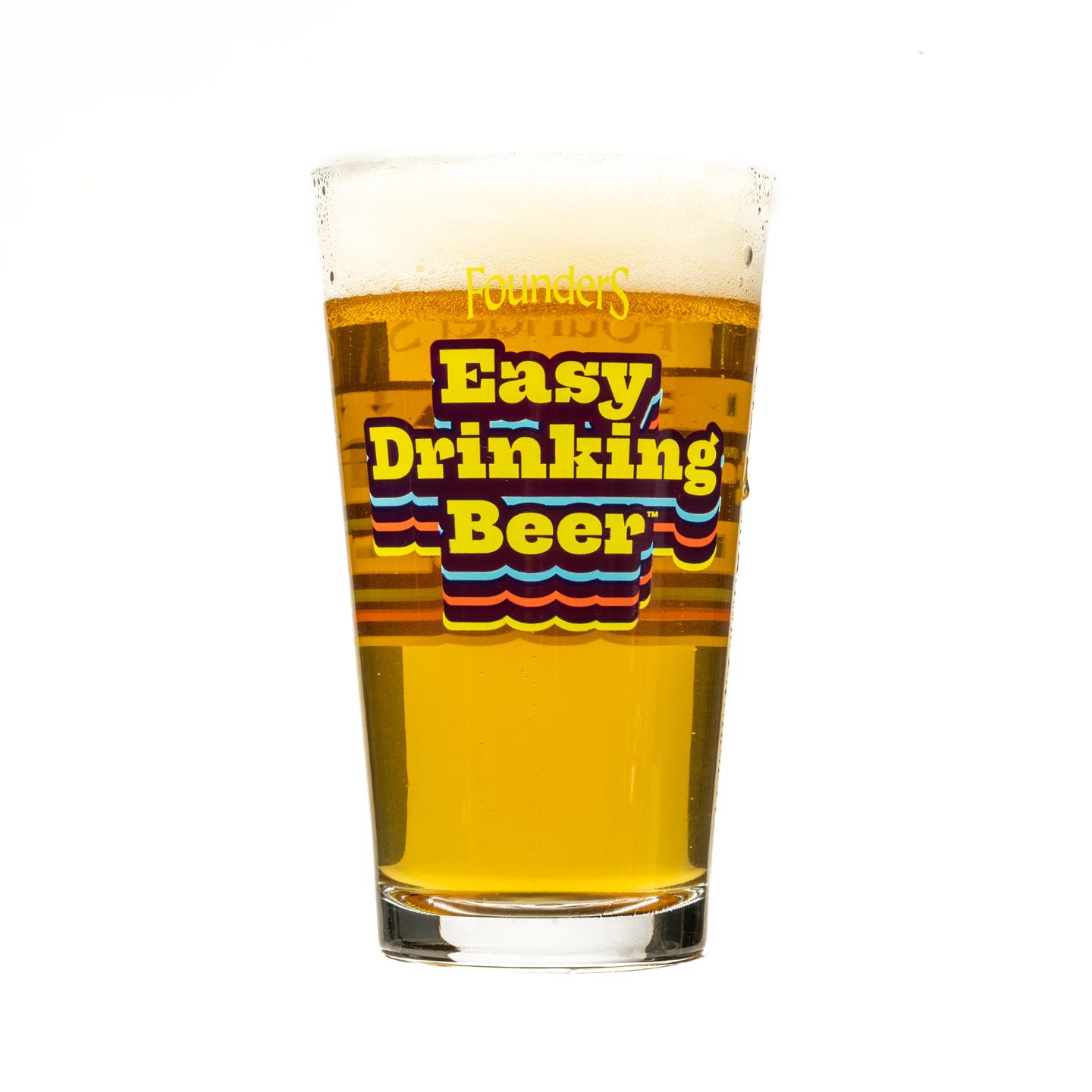 Easy Drinking Beer Pint Glass LARGE