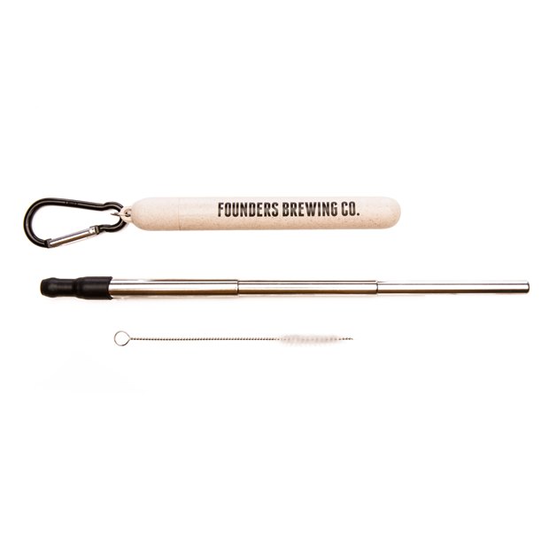 Reusable Straw with Carabiner THUMBNAIL