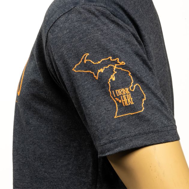 Founders Logo Tee - Navy Heather SWATCH