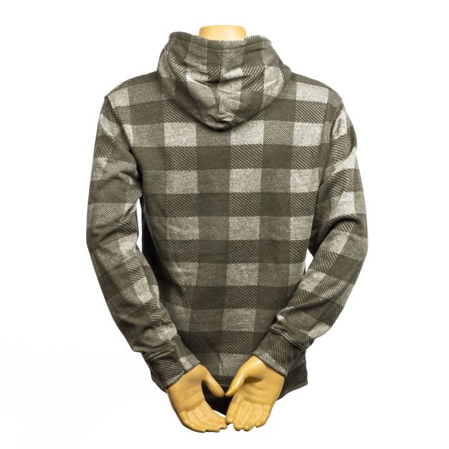 Founders Pullover Hoodie - Grey Plaid SWATCH