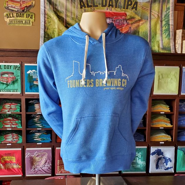 Grand Rapids Skyline Hoodie SWATCH