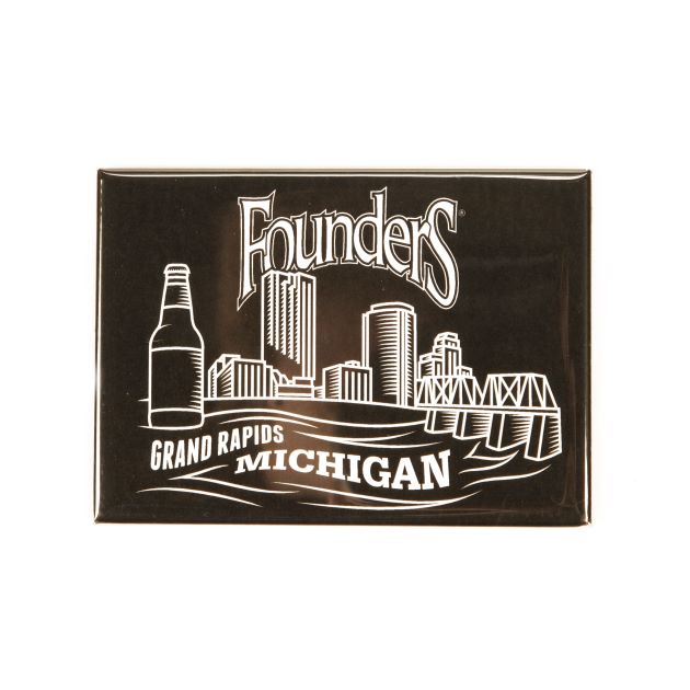 Grand Rapids Skyline Magnet THUMBNAIL