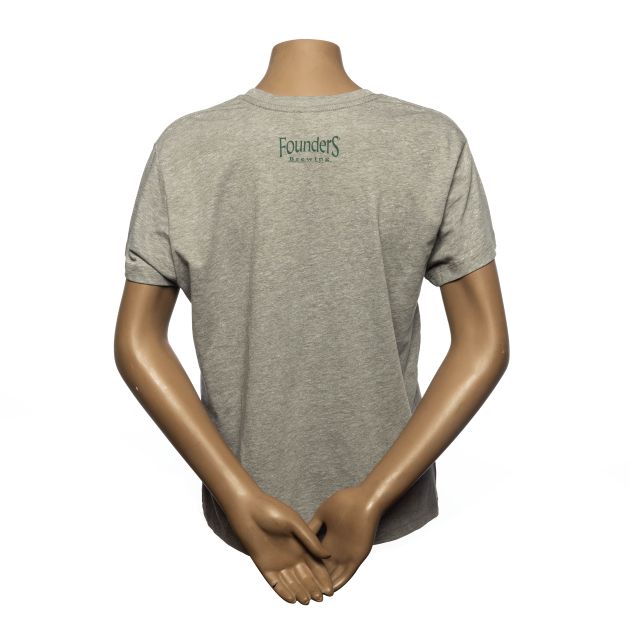 Women's Hop Heart Tee - Carbon Grey SWATCH