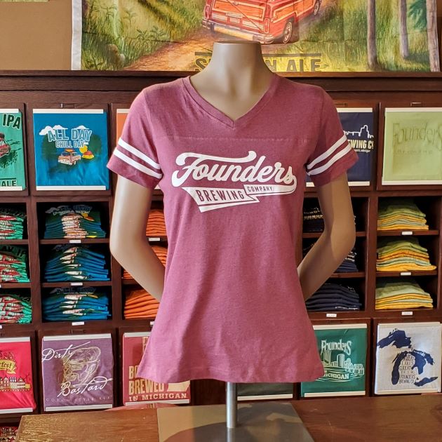 Women's Football Jersey V-Neck THUMBNAIL