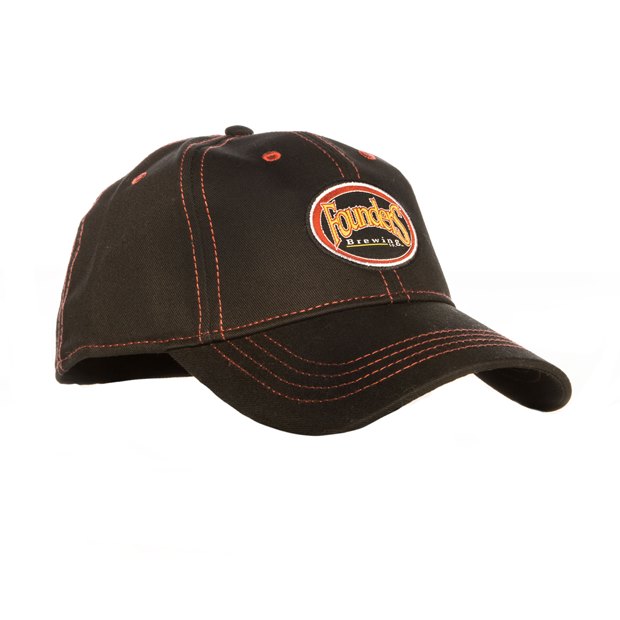Founders Full-Color Logo Cap - Black SWATCH
