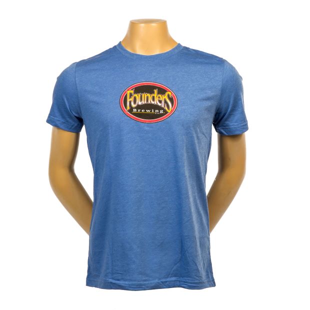 Founders Logo Tee - Heather Royal SWATCH