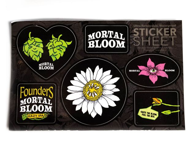 Mortal Bloom Sticker Sheet THUMBNAIL