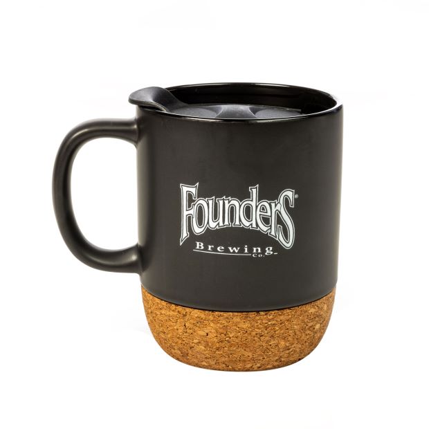Michigan Cork-Bottom Mug with Lid SWATCH