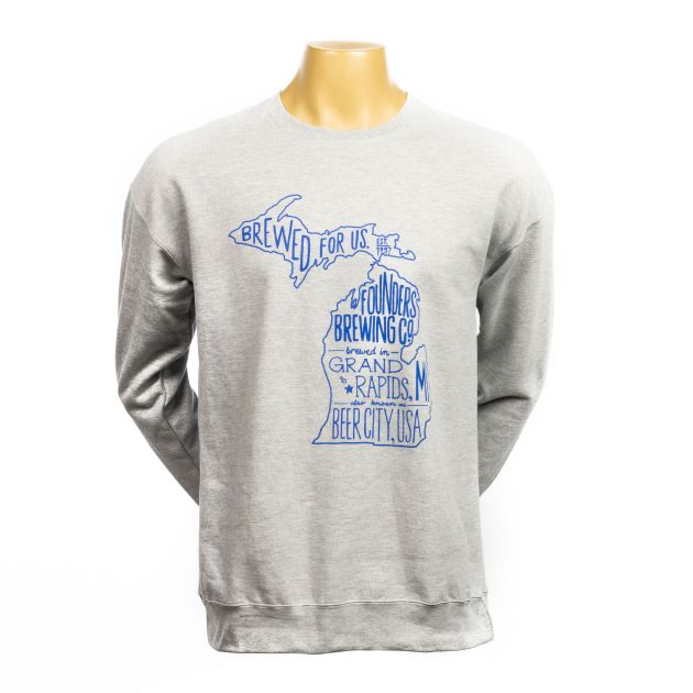 Michigan Print Crewneck THUMBNAIL