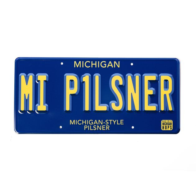 MI P1lsner Tin Sign LARGE
