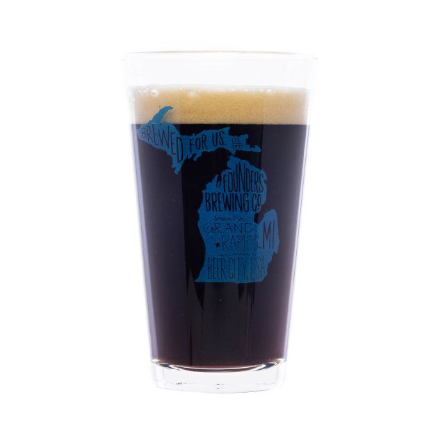 Michigan Pint Glass LARGE