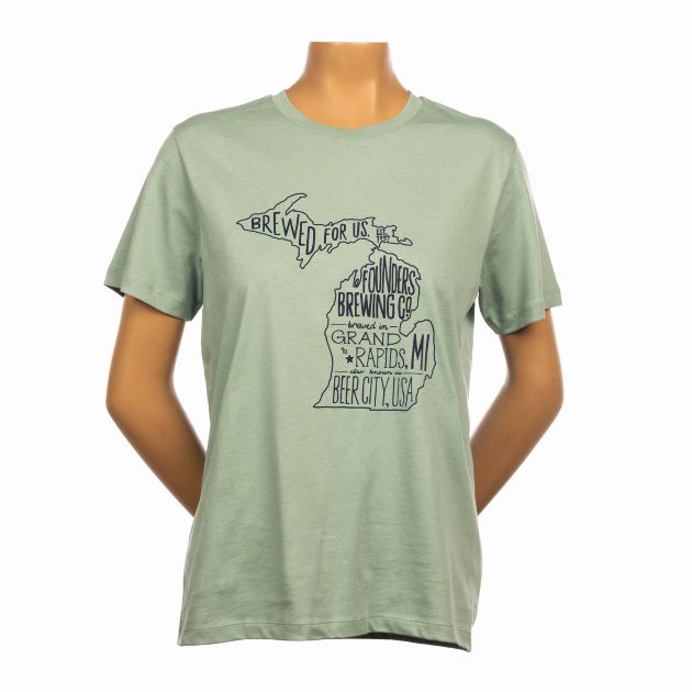 Women's Michigan Tee LARGE