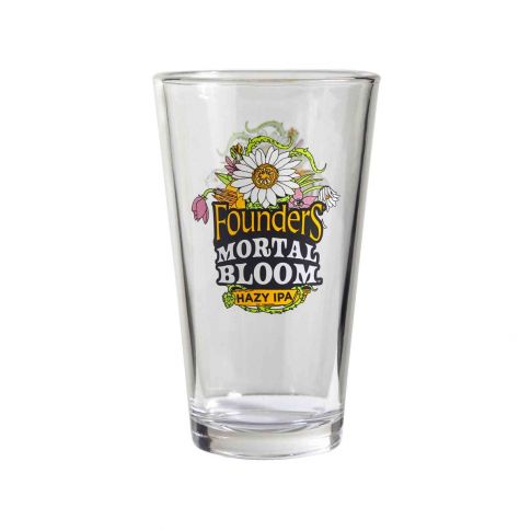 Mortal Bloom Pint Glass THUMBNAIL