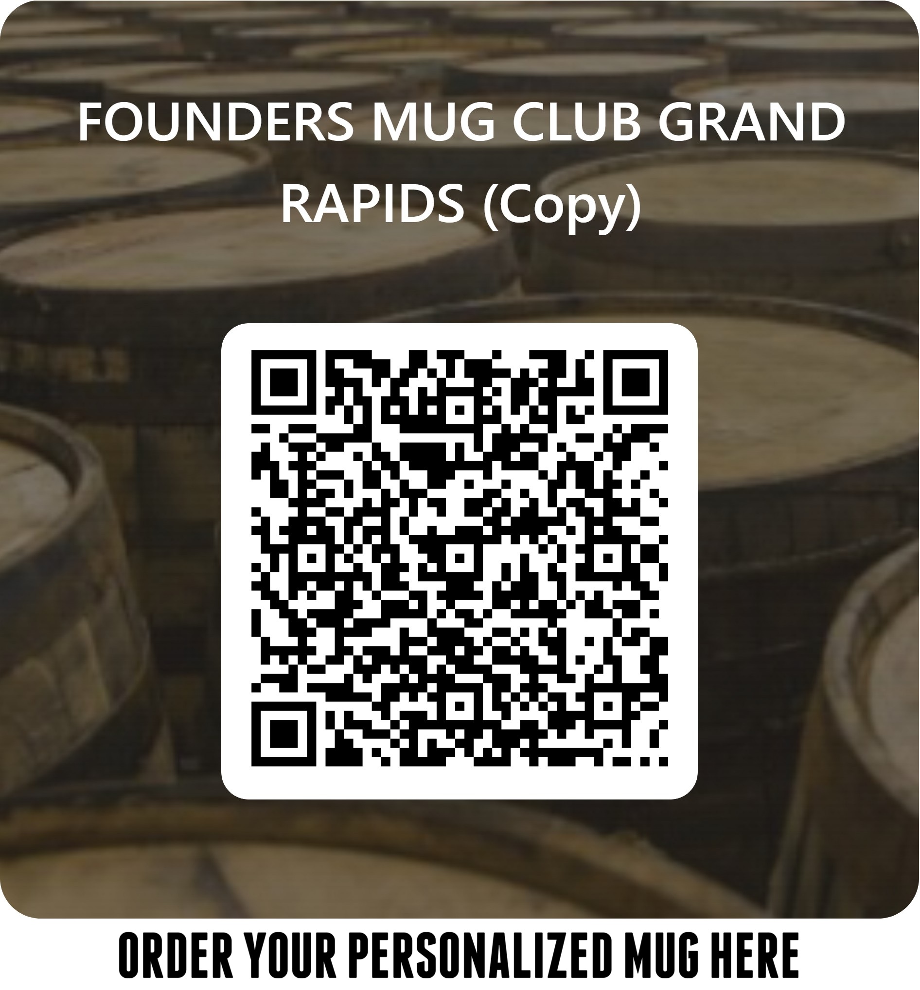 Grand Rapids Annual Mug Club Membership SWATCH