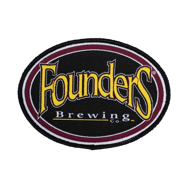 Founders Oval Logo Patch THUMBNAIL