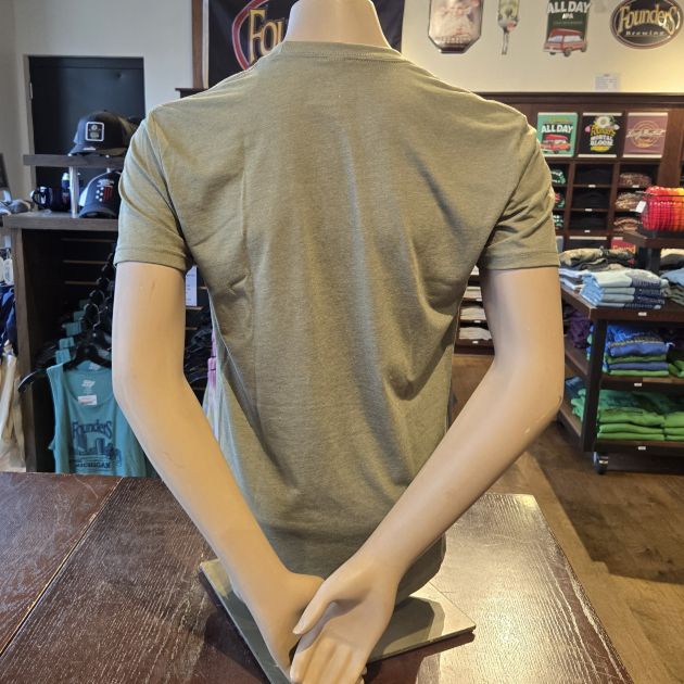 Full-Color Founders Logo Tee - Military Green SWATCH