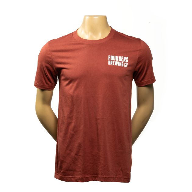 Taproom Logo Tee - Rust SWATCH
