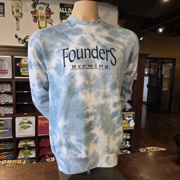 Founders Tie-Dyed Crewneck Sweatshirt MAIN