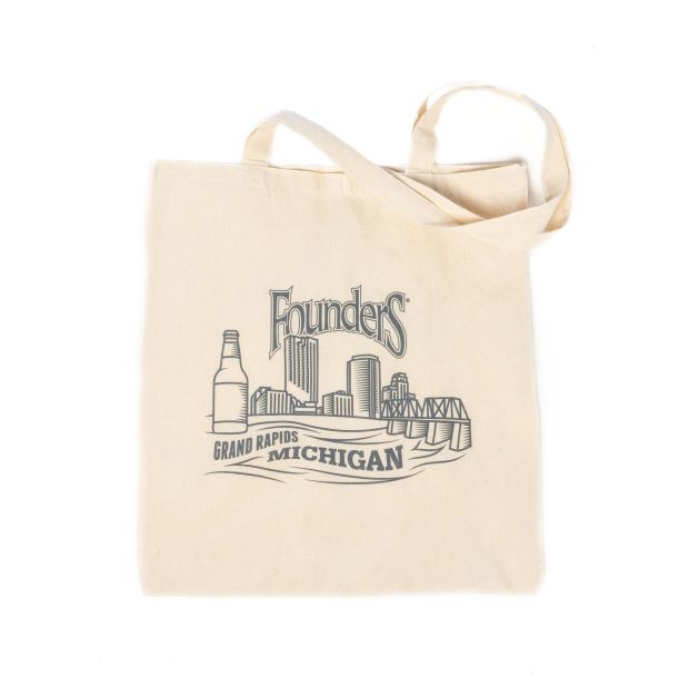 Grand Rapids Skyline Tote Bag THUMBNAIL