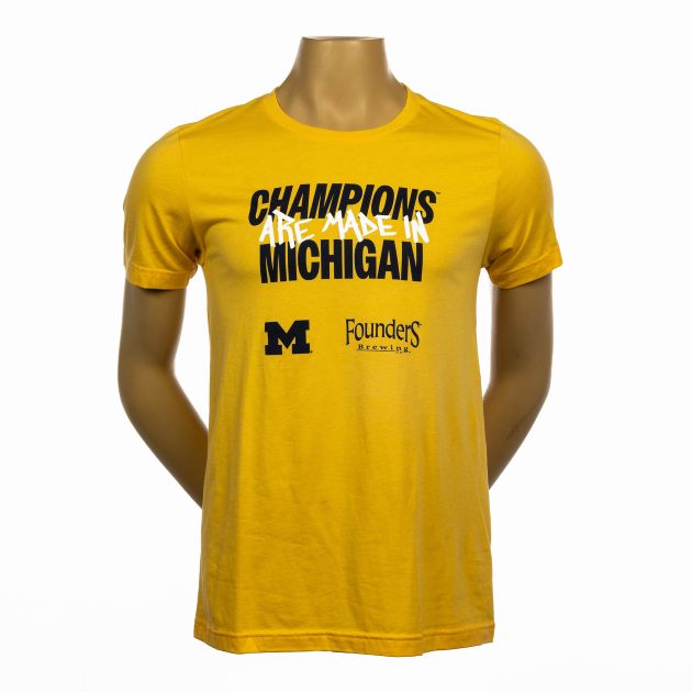 Founders - U of M Champions Tee SWATCH