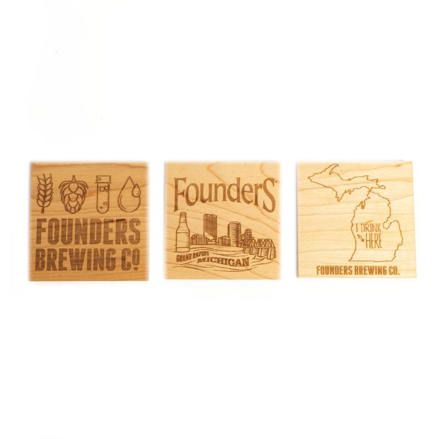 Wood Coaster SWATCH