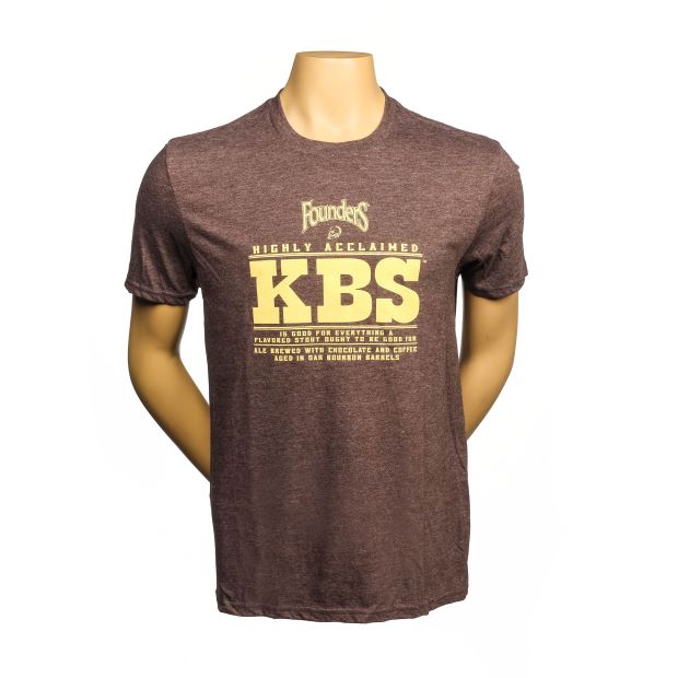KBS Tee - Heather Brown LARGE