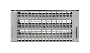 Dual-Function Smart Vent - Replacement Door Stainless Steel  LARGE