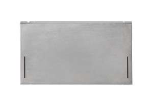 Insulated Wood Wall Flood Vent - Replacement Door Stainless Steel  LARGE
