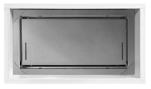 Insulated Flood Vent Pour-in-Place Vinyl Buck LARGE