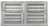 2x2 Dual-Function Smart Vent Multi-Frame Unit Stainless Steel SWATCH