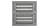 Smart Vent Dual Function Flood Vent Stacker Model Grey SWATCH