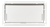 Overhead Garage Door (Wide) - Model 1540-524 White SWATCH