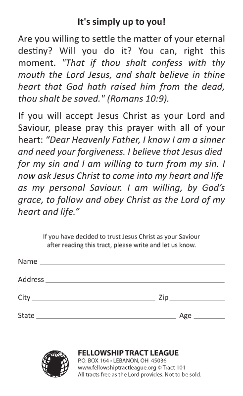 Tract 101 SWATCH