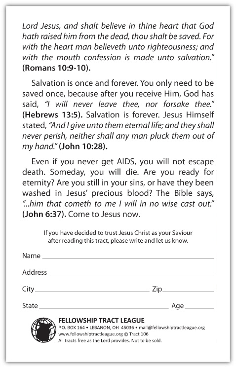 Tract 106 SWATCH