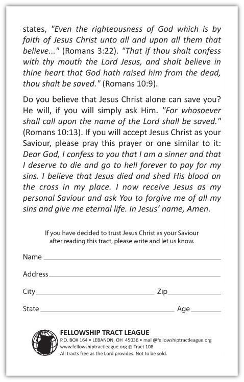 Tract 108 SWATCH