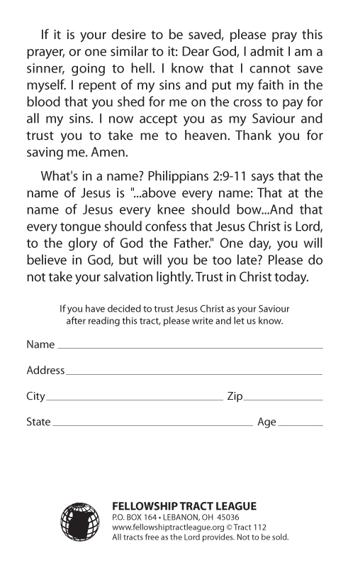 Tract 112 SWATCH