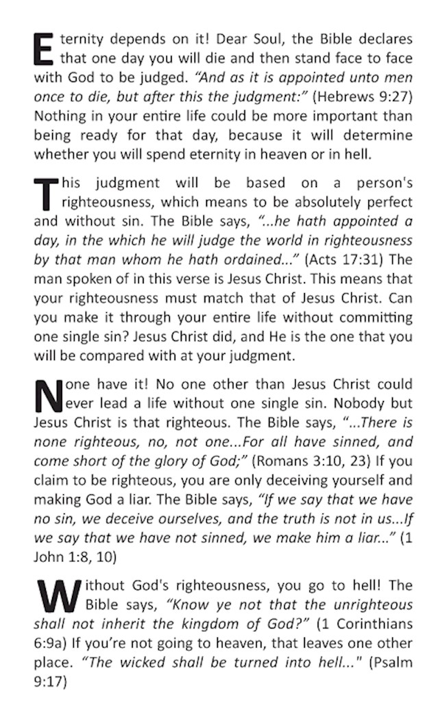 Someday You Will Stand Before God — page 2