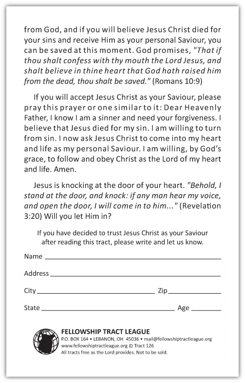 Tract 126 SWATCH