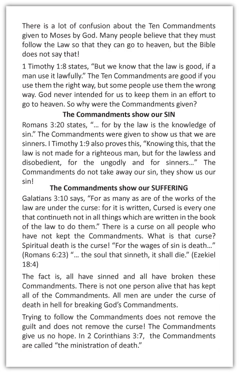 The Ten Commandments — page 2