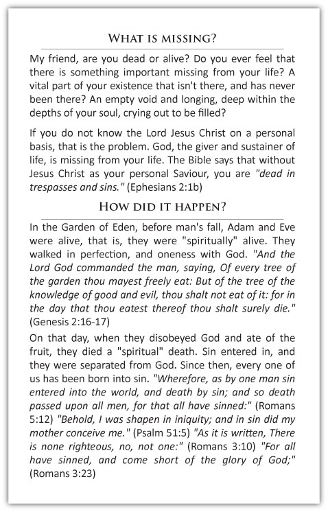 Is Something Missing in Your Life? — page 2
