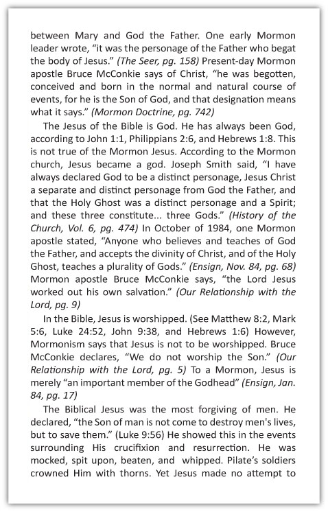 Mormonism has Another Jesus — page 2
