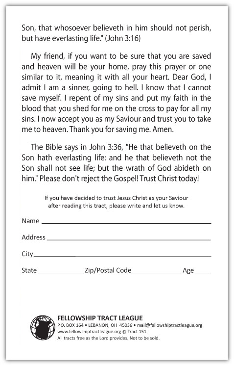 Tract 151 SWATCH