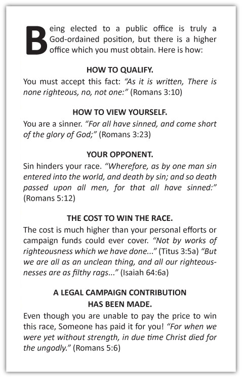 The Tie-Breaking Vote (Election Tract) — page 2