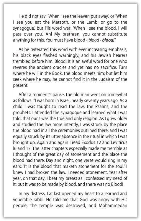 Search for Atoning Blood (Jewish Tract) — page 2